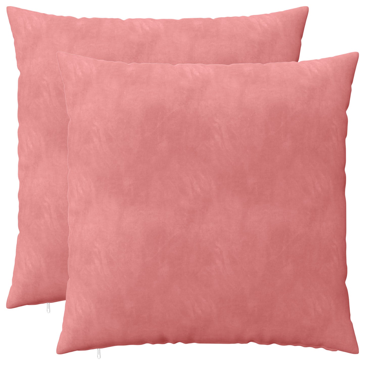 vidaXL Cushion with Pillow HEERLEN 2 pcs Pink Velvet