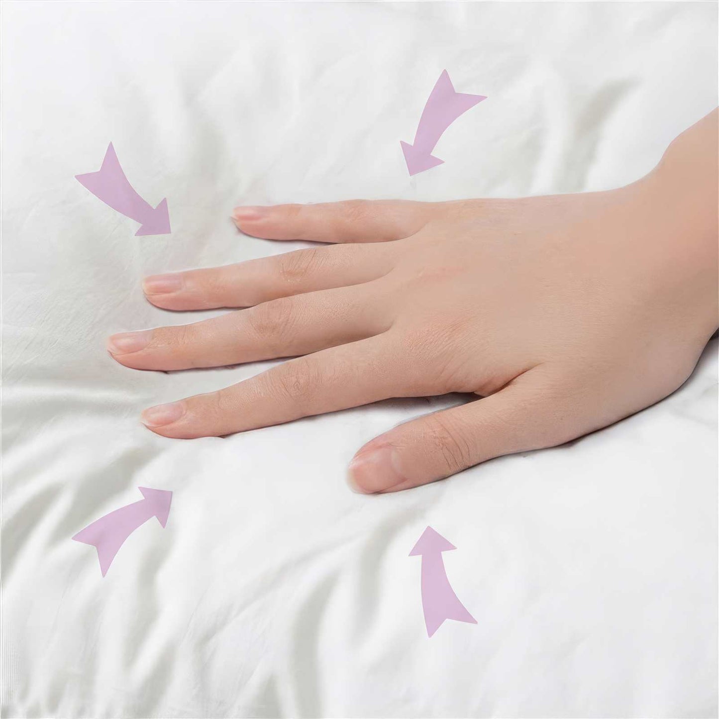 vidaXL Cushion with Pillow HEERLEN 2 pcs Pink Velvet