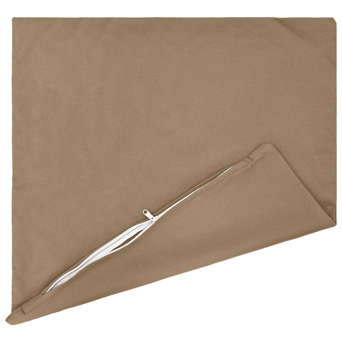 vidaXL Cushion with Pillow HEERLEN 2 pcs Taupe Polyester