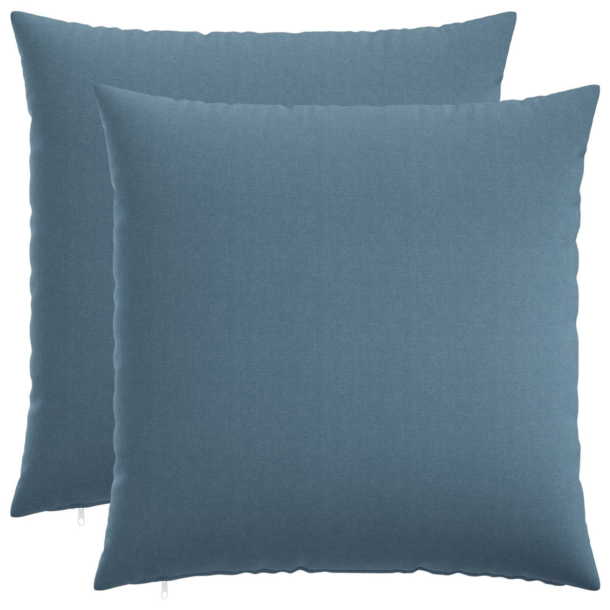 vidaXL Cushion with Pillow HEERLEN 2 pcs Jeans Blue Fabric