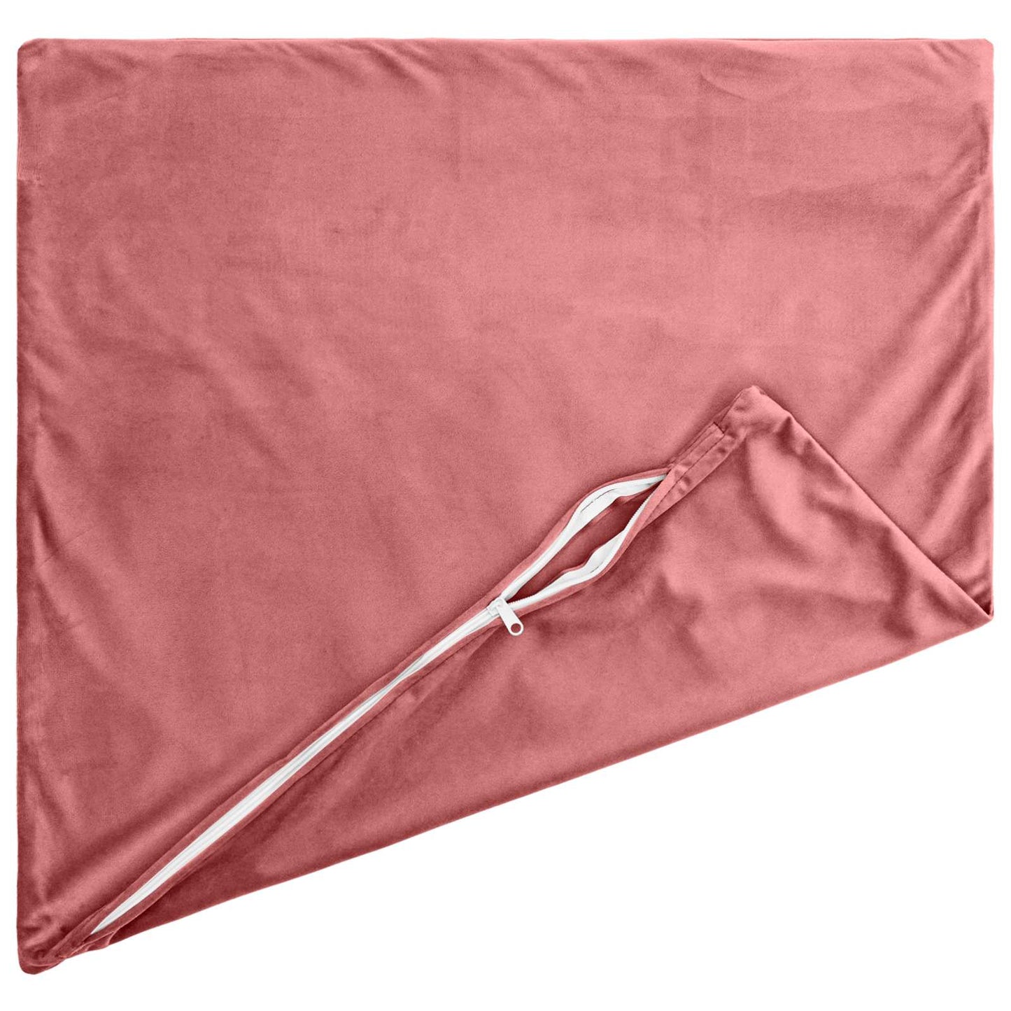 vidaXL Cushion with Pillow HEERLEN 2 pcs Pink Velvet
