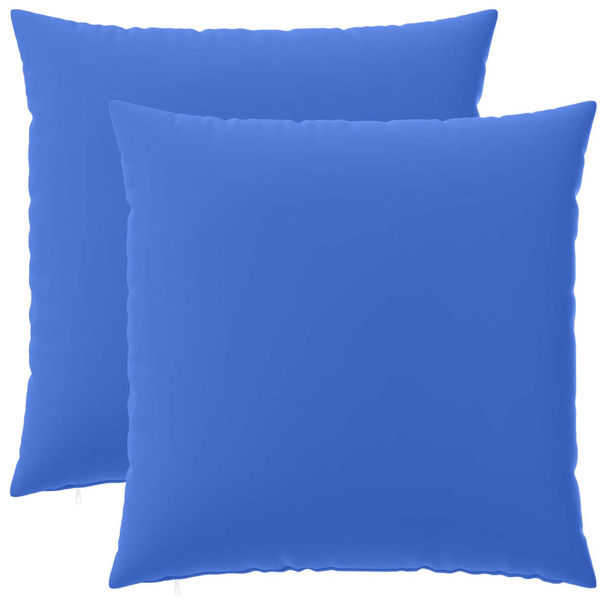 vidaXL Cushion with Pillow HEERLEN 2 pcs Royal Blue Polyester