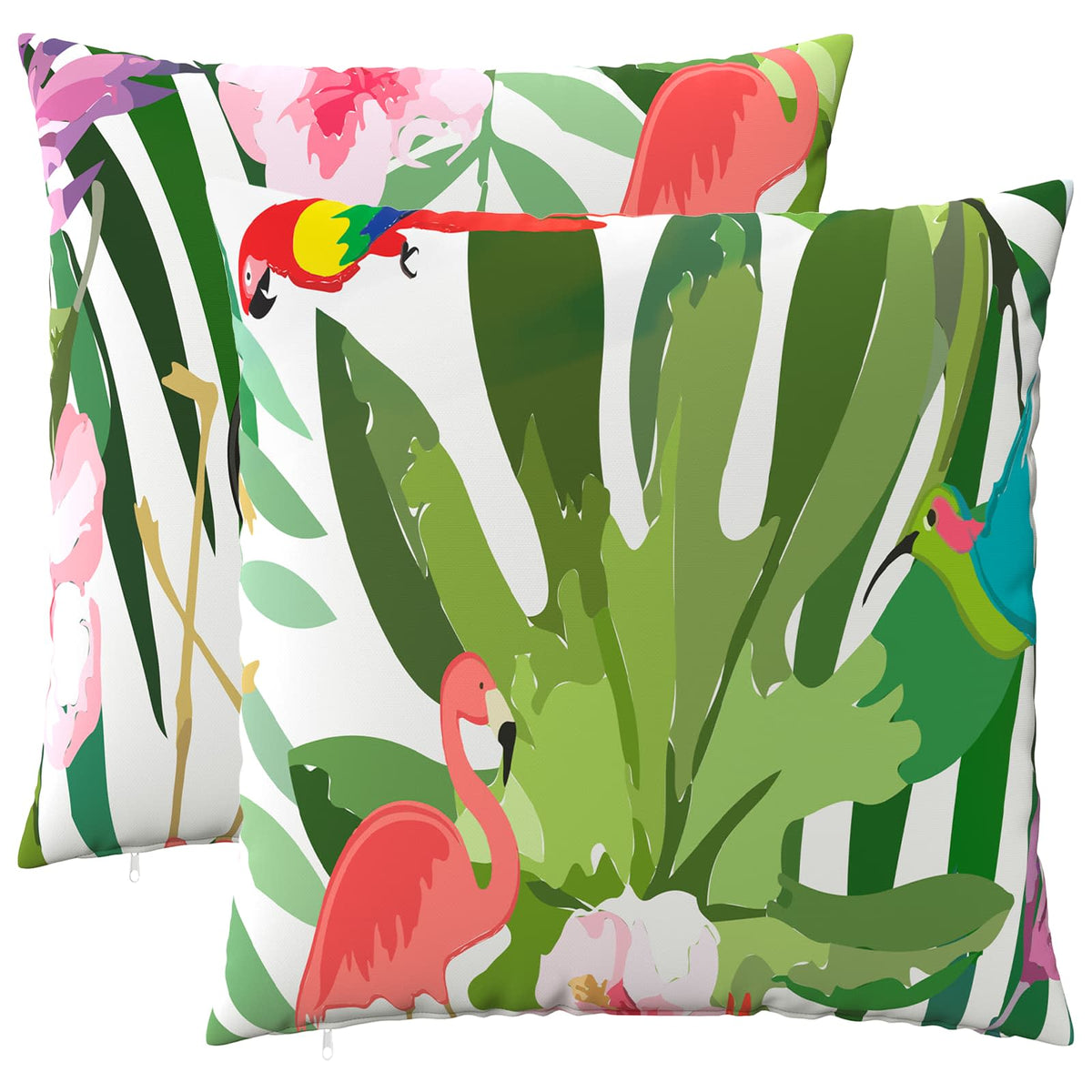 vidaXL Cushion with Pillow HEERLEN 2 pcs Multicolour Polyester