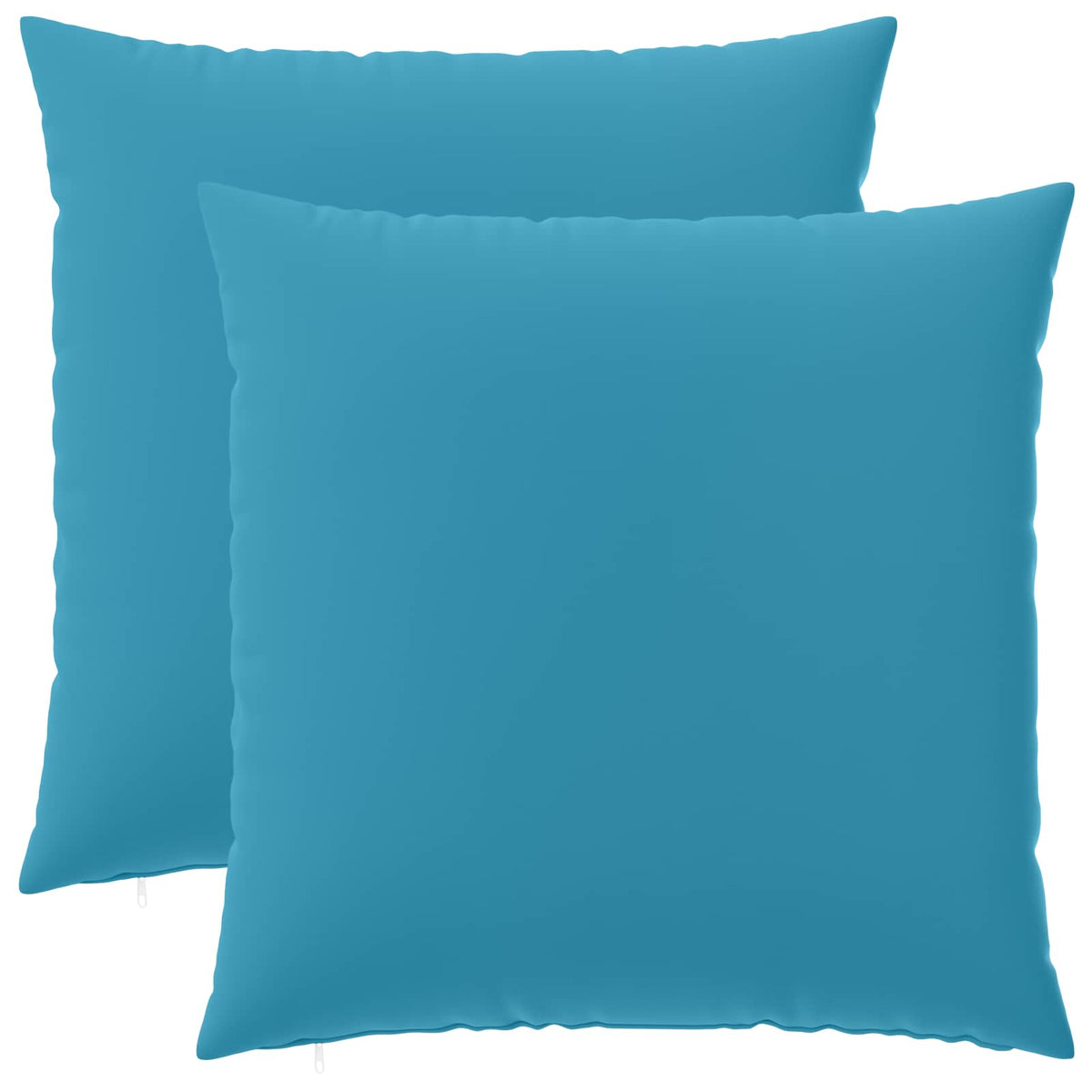 vidaXL Cushion with Pillow HEERLEN 2 pcs Light Blue Polyester