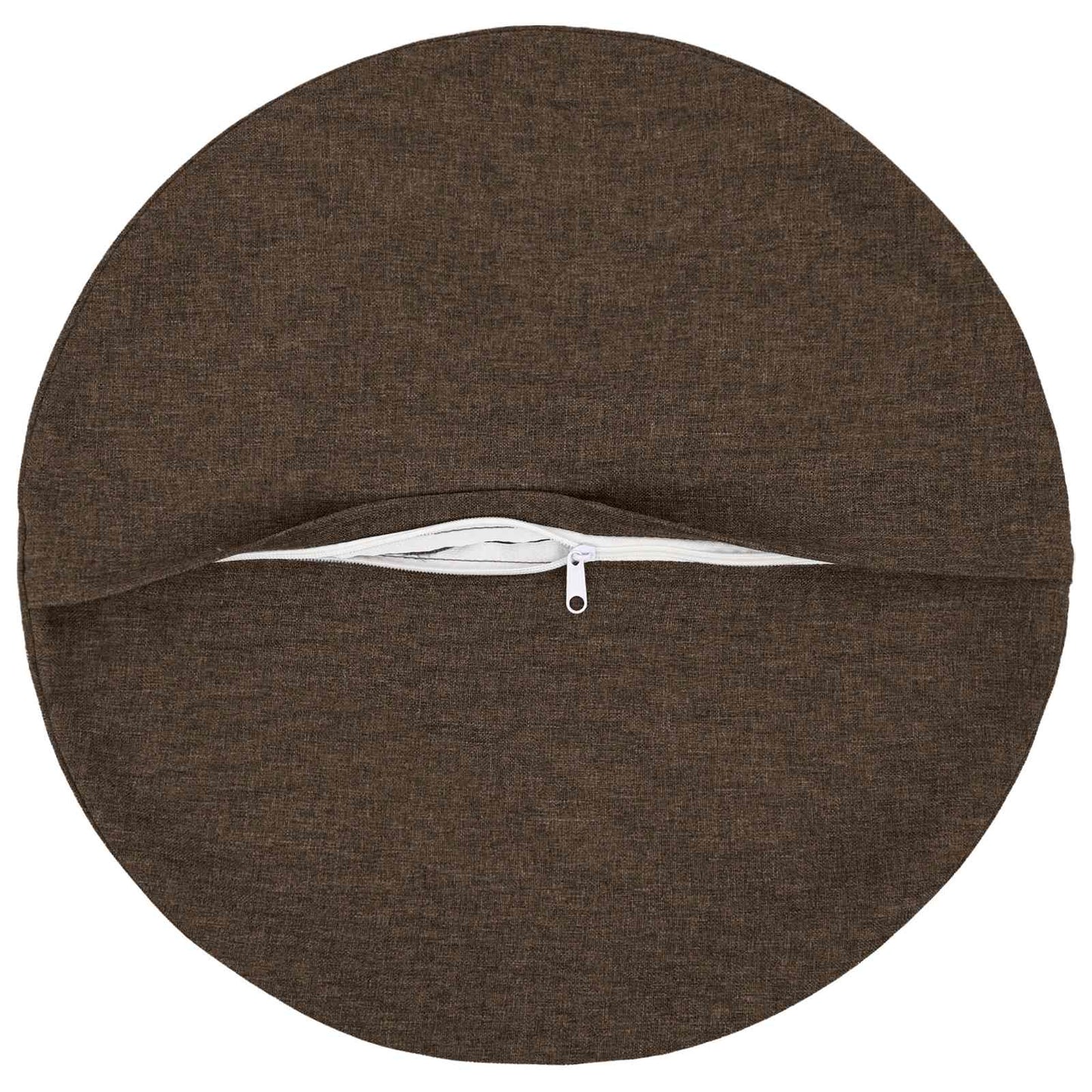 vidaXL Cushion with Pillow HEERLEN 2 pcs Taupe Fabric