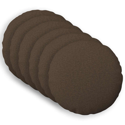 vidaXL Cushion with Pillow HEERLEN 6 pcs Taupe Fabric