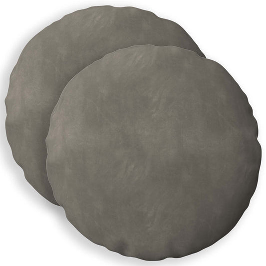 vidaXL Cushion with Pillow HEERLEN 2 pcs Light Grey Velvet