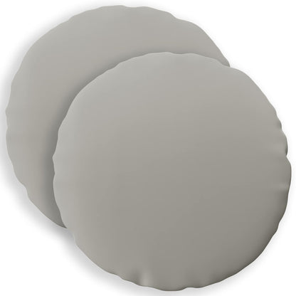 vidaXL Cushion with Pillow HEERLEN 2 pcs Grey Polyester