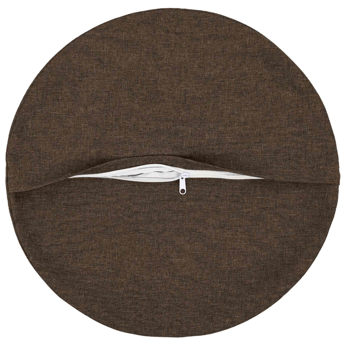 vidaXL Cushion with Pillow HEERLEN 2 pcs Taupe Fabric