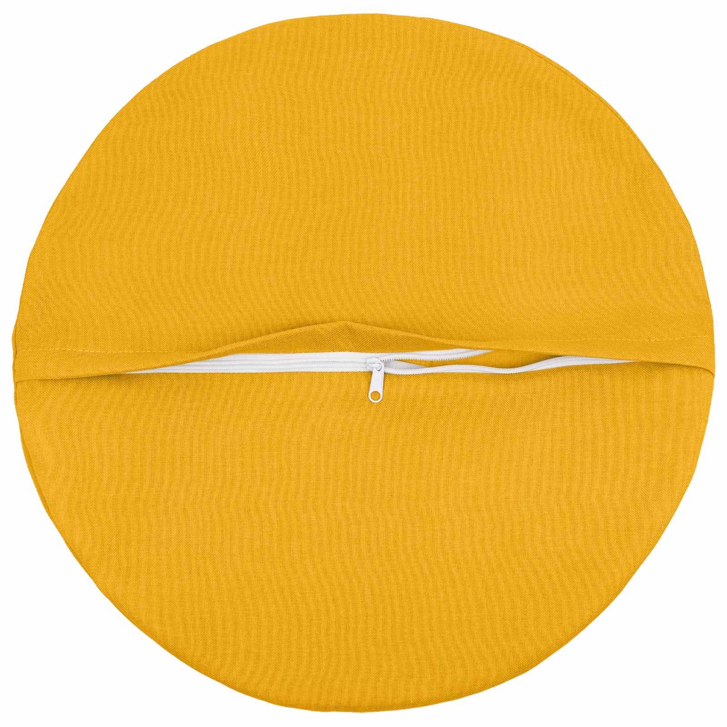 vidaXL Cushion with Pillow HEERLEN 6 pcs Light Yellow Fabric