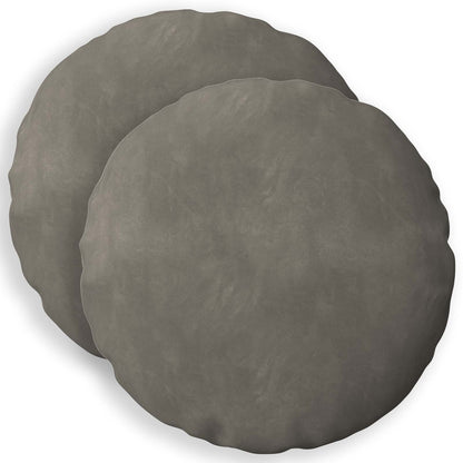 vidaXL Cushion with Pillow HEERLEN 2 pcs Light Grey Velvet