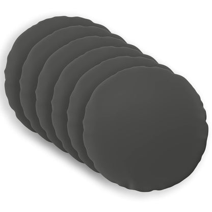 vidaXL Cushion with Pillow HEERLEN 6 pcs Anthracite Polyester