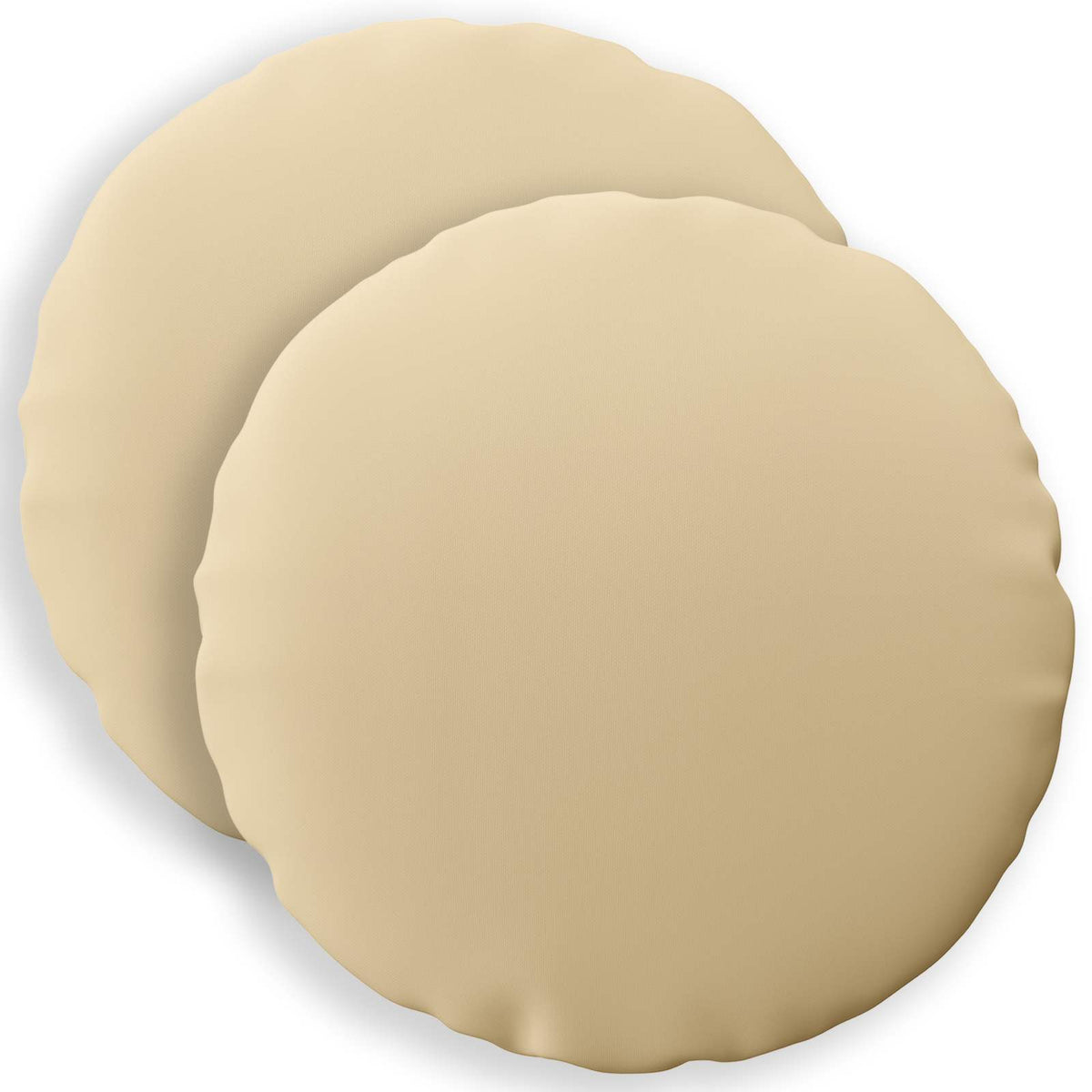 vidaXL Cushion with Pillow HEERLEN 2 pcs Beige Polyester