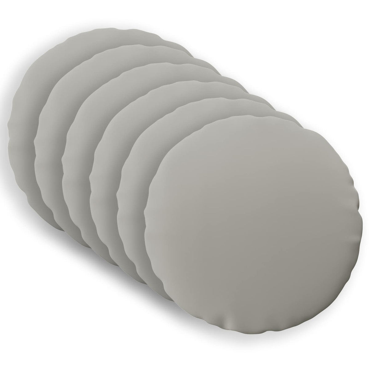 vidaXL Cushion with Pillow HEERLEN 6 pcs Grey Polyester
