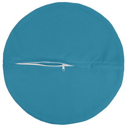 vidaXL Cushion with Pillow HEERLEN 2 pcs Light Blue Polyester