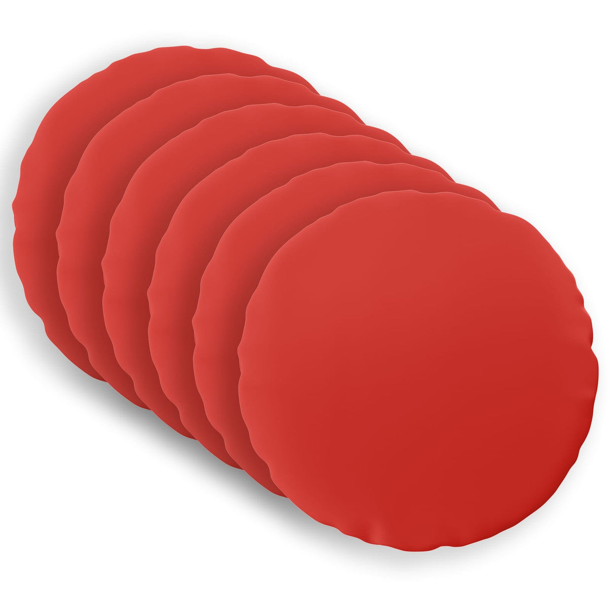 vidaXL Cushion with Pillow HEERLEN 6 pcs Red Polyester
