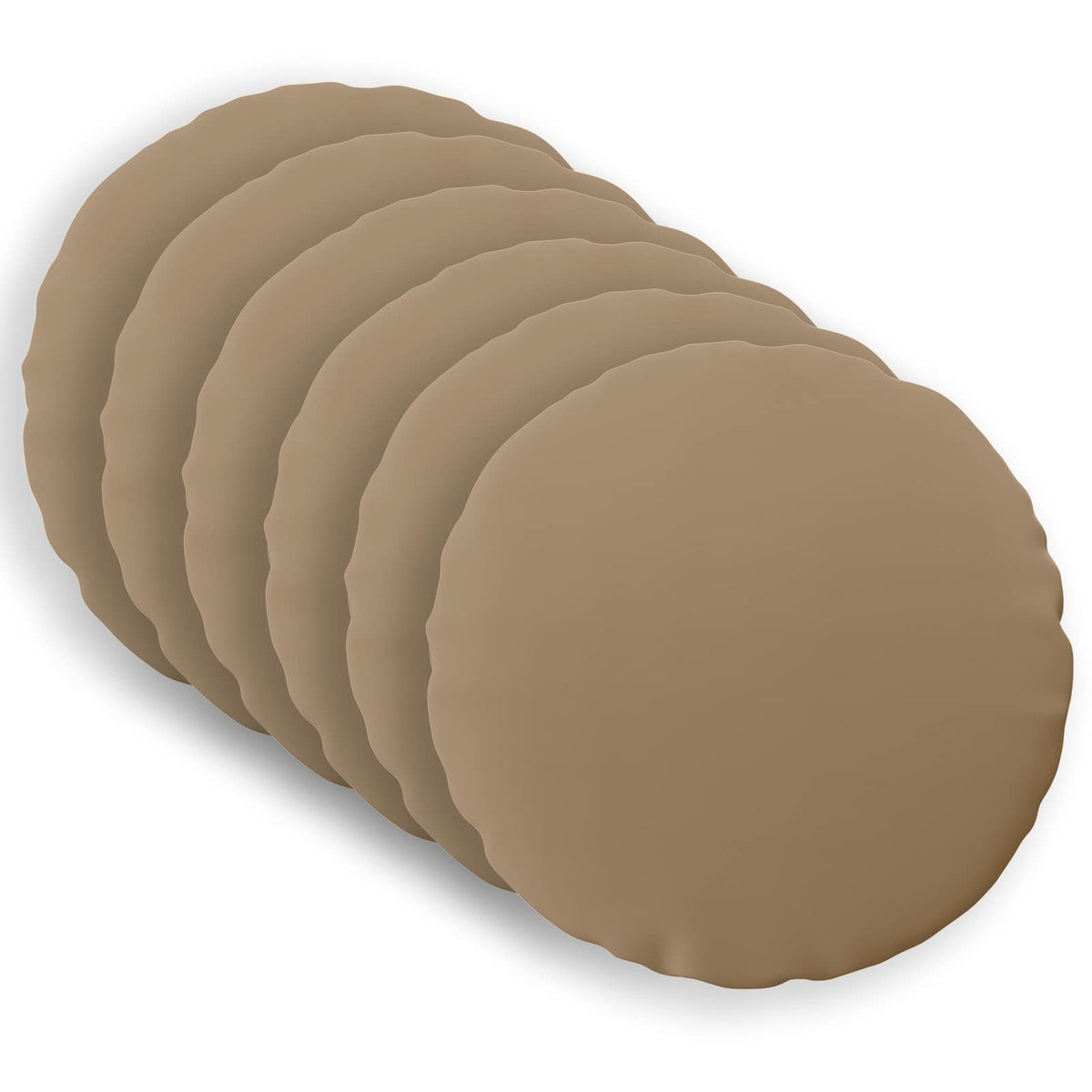 vidaXL Cushion with Pillow HEERLEN 6 pcs Taupe Polyester