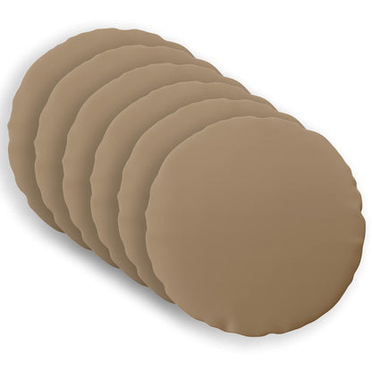 vidaXL Cushion with Pillow HEERLEN 6 pcs Taupe Polyester