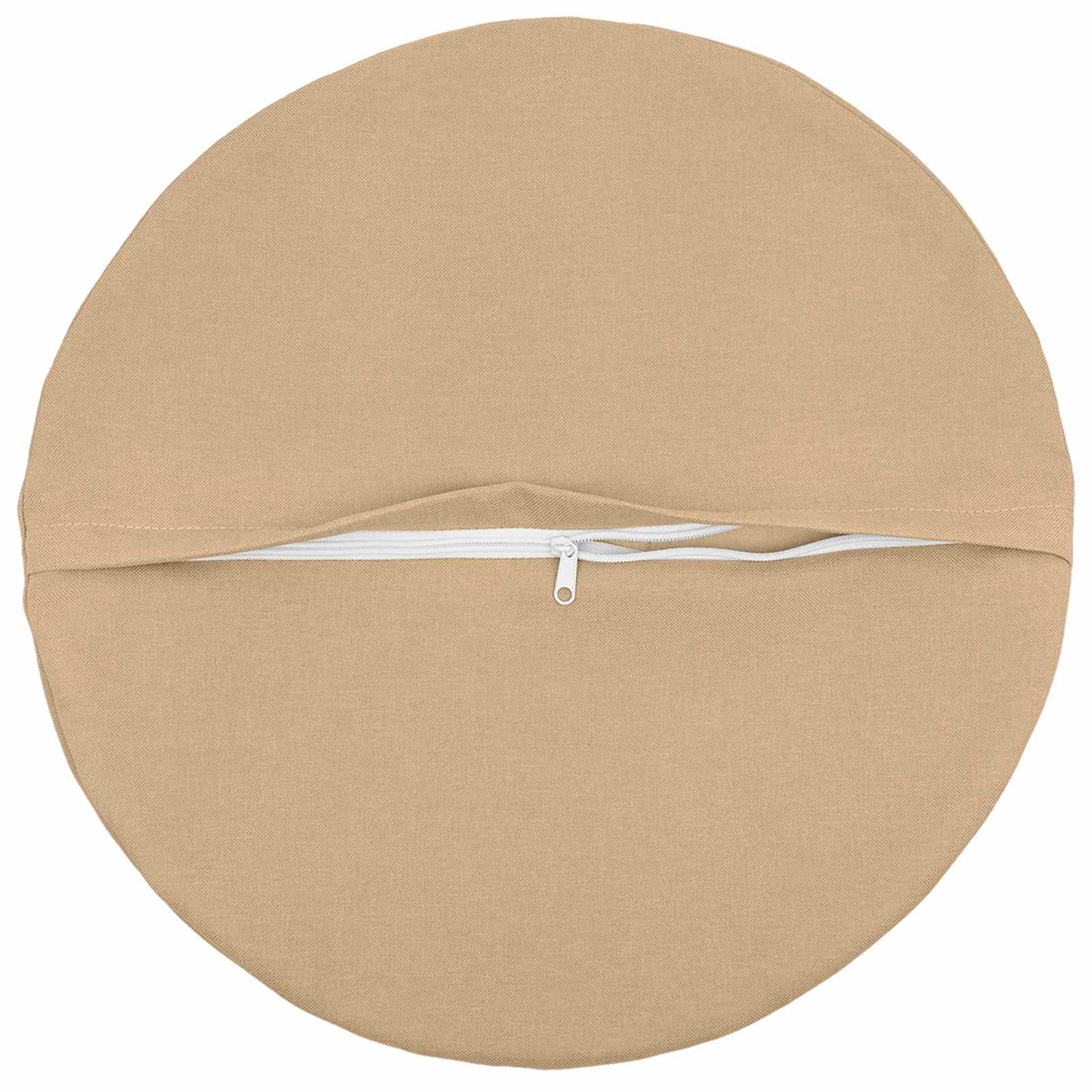 vidaXL Cushion with Pillow HEERLEN 6 pcs Cream Fabric