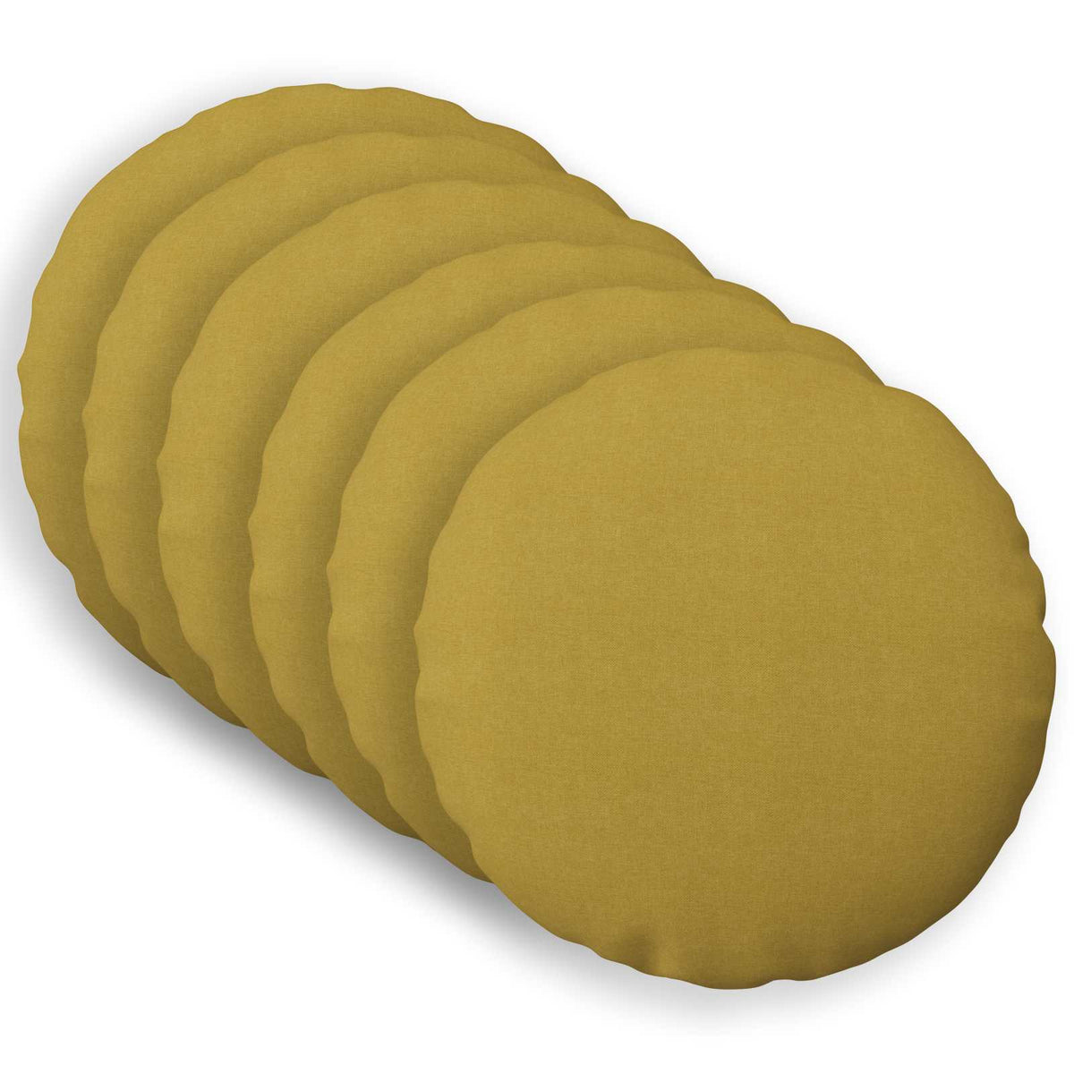 vidaXL Cushion with Pillow HEERLEN 6 pcs Light Green Fabric