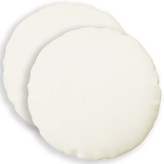 vidaXL Cushion with Pillow HEERLEN 2 pcs White Fabric