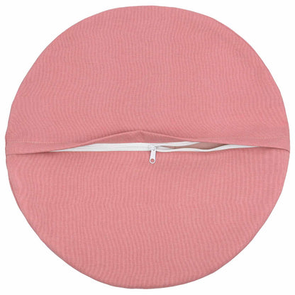 vidaXL Cushion with Pillow HEERLEN 2 pcs Pink Fabric