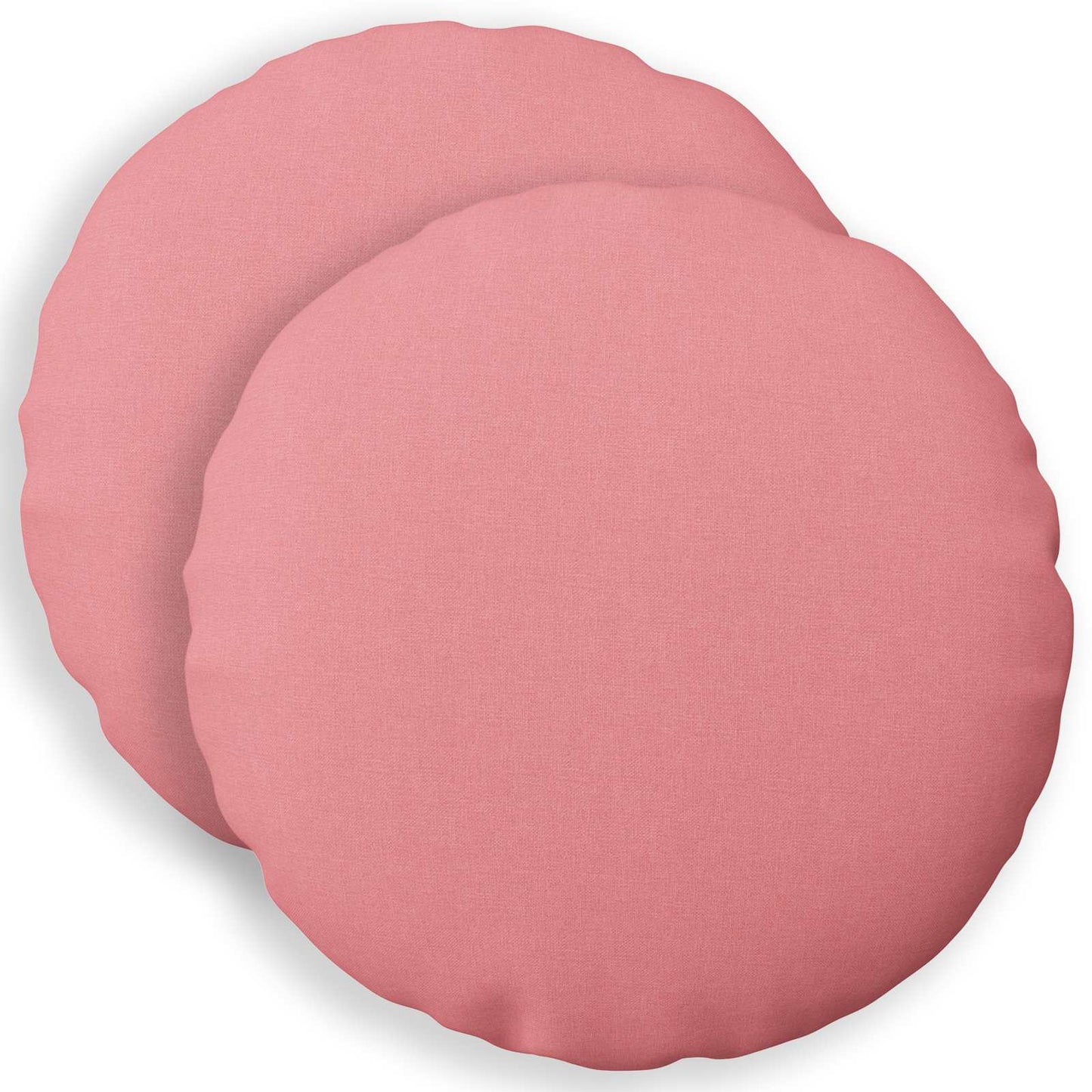 vidaXL Cushion with Pillow HEERLEN 2 pcs Pink Fabric
