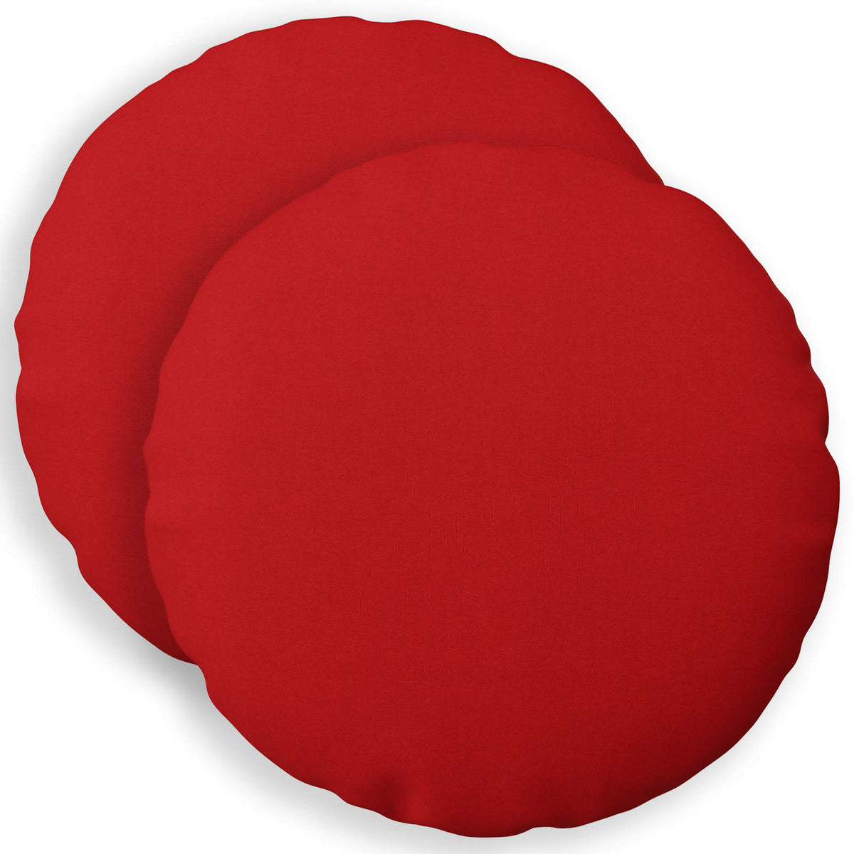 vidaXL Cushion with Pillow HEERLEN 2 pcs Red Fabric