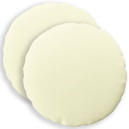 vidaXL Cushion with Pillow HEERLEN 2 pcs Cream Polyester