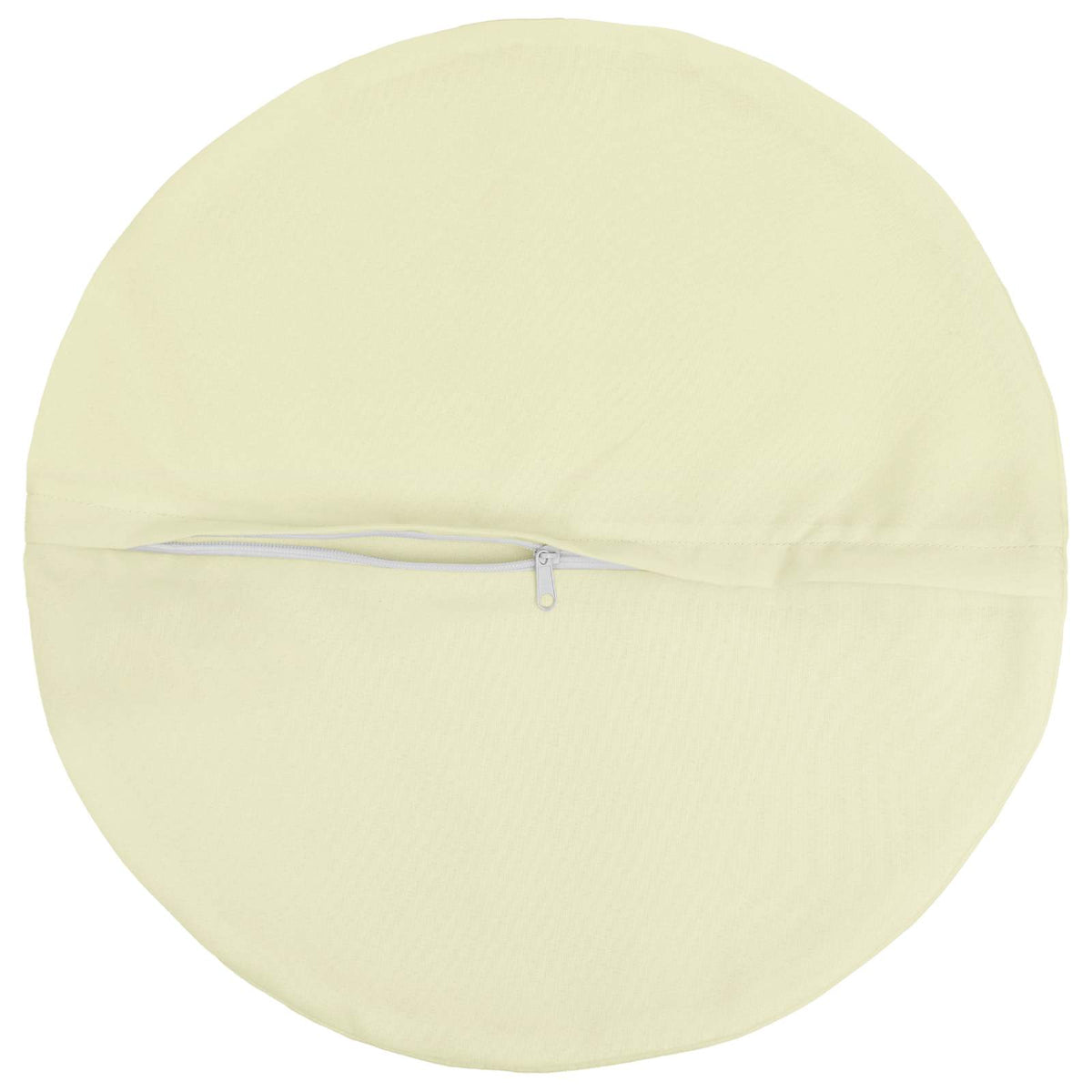 vidaXL Cushion with Pillow HEERLEN 6 pcs Cream Polyester