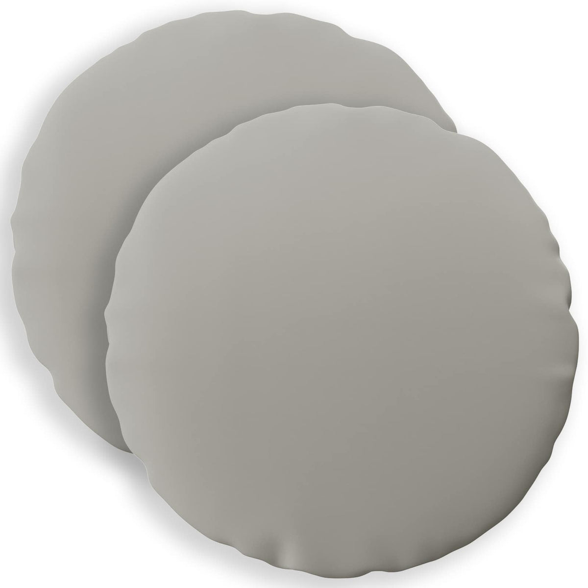 vidaXL Cushion with Pillow HEERLEN 2 pcs Grey Polyester