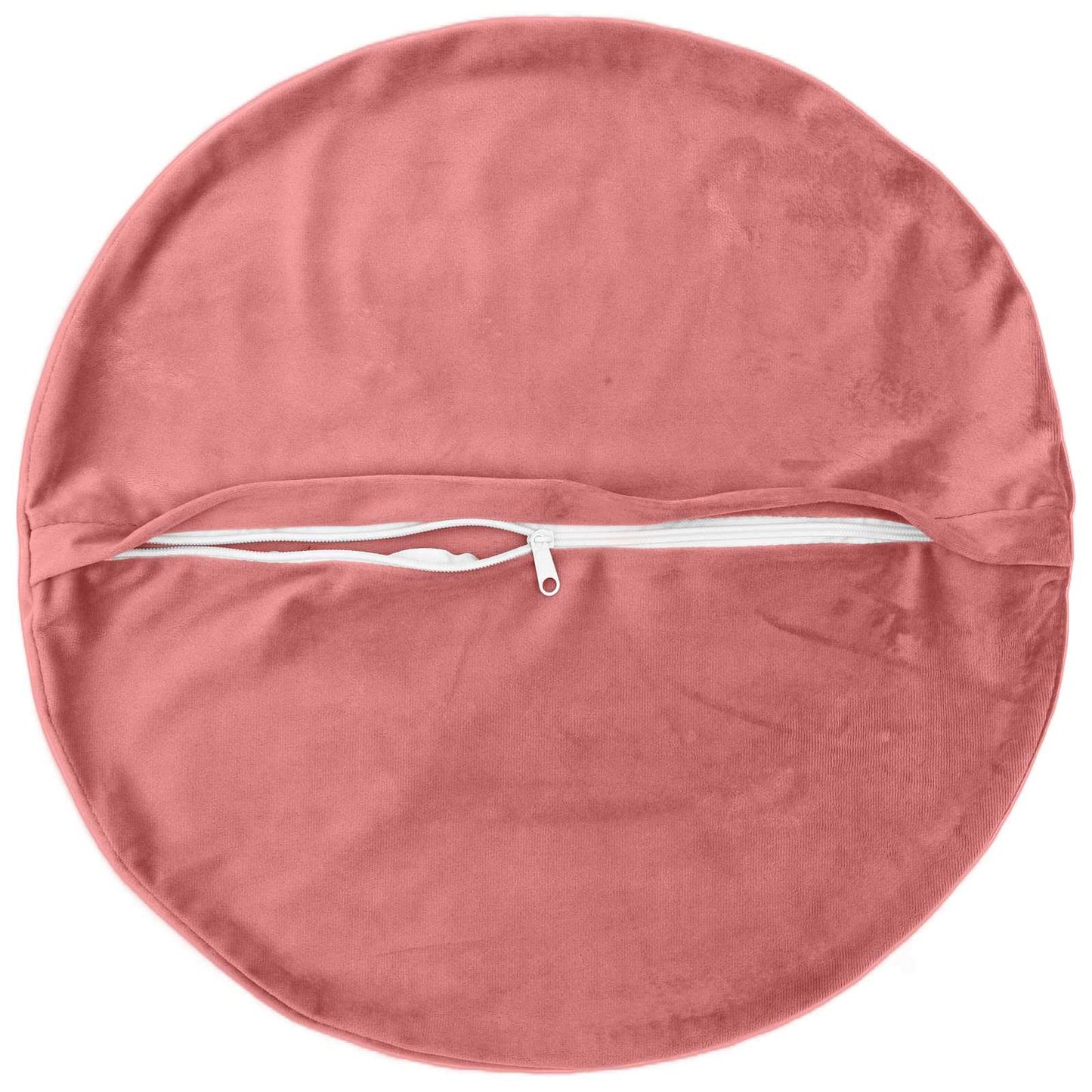 vidaXL Cushion with Pillow HEERLEN 2 pcs Pink Velvet