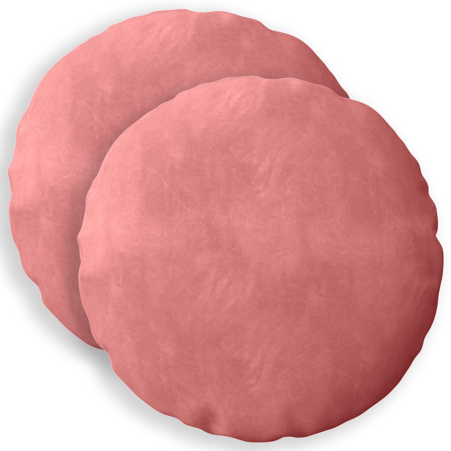 vidaXL Cushion with Pillow HEERLEN 2 pcs Pink Velvet