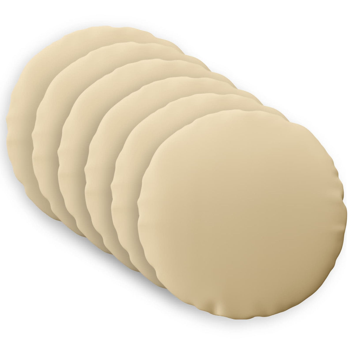 vidaXL Cushion with Pillow HEERLEN 6 pcs Beige Polyester