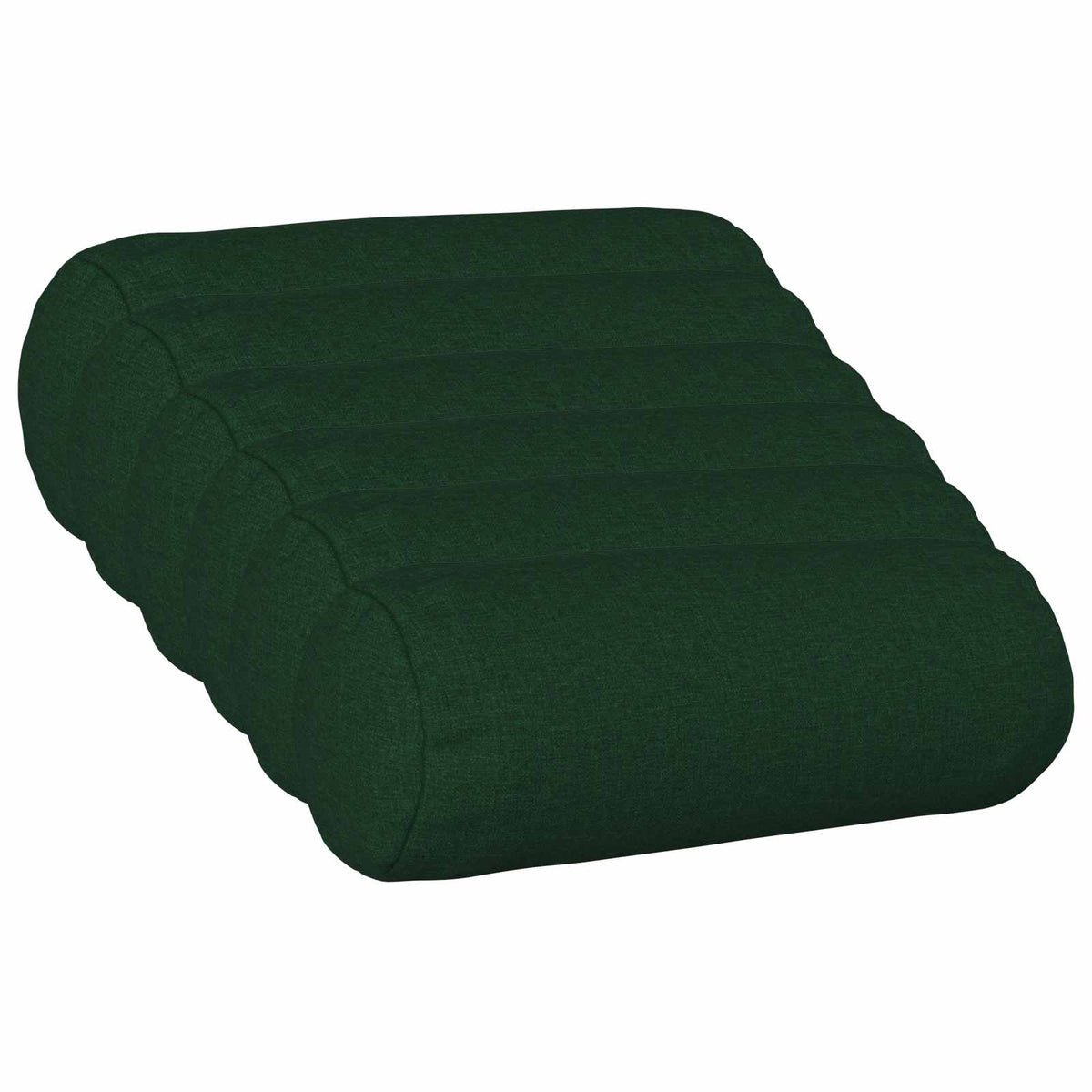 vidaXL Cushion with Pillow HEERLEN 6 pcs Dark Green Fabric