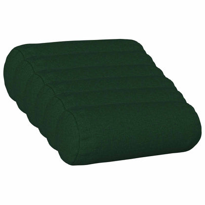 vidaXL Cushion with Pillow HEERLEN 6 pcs Dark Green Fabric