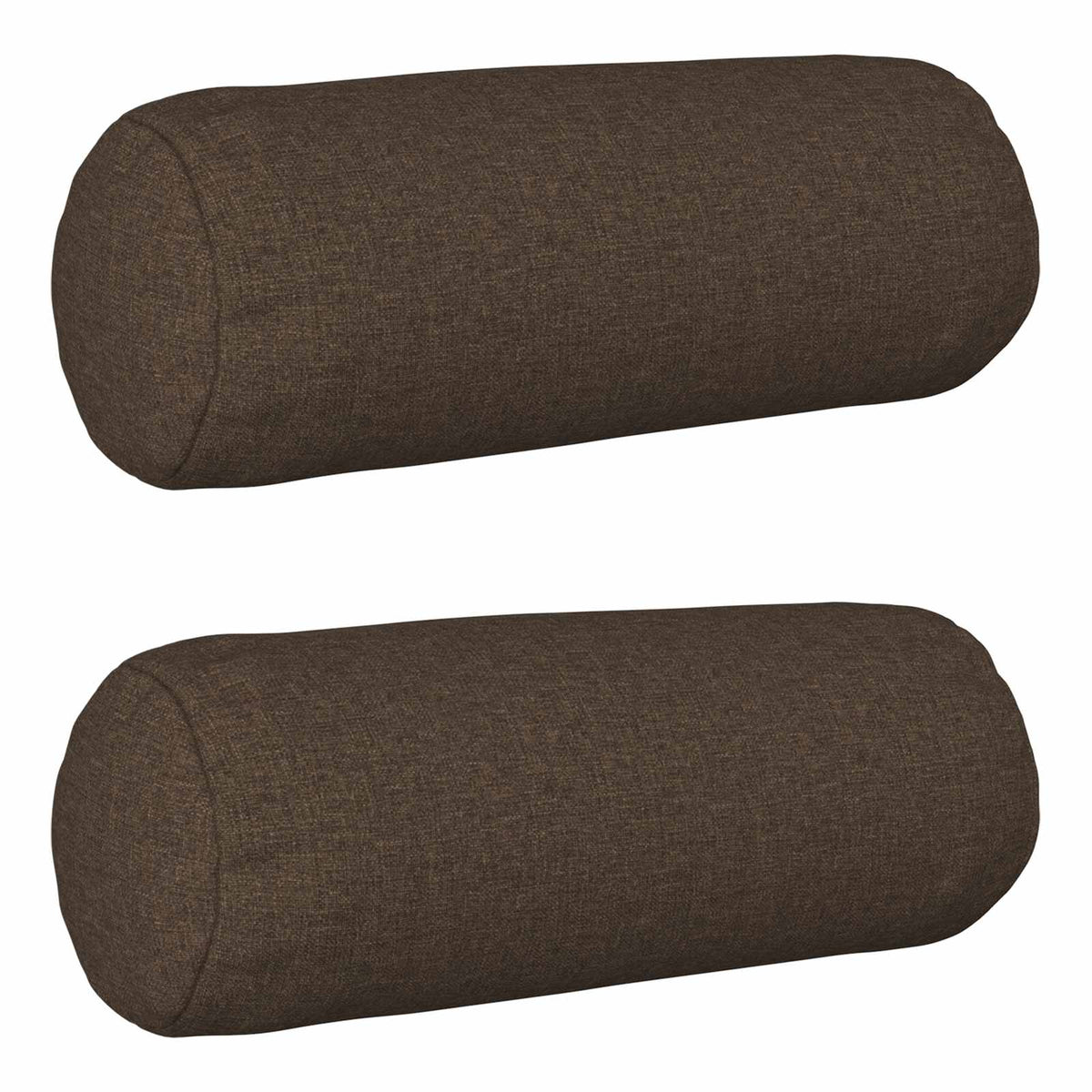 vidaXL Cushion with Pillow HEERLEN 2 pcs Taupe Fabric