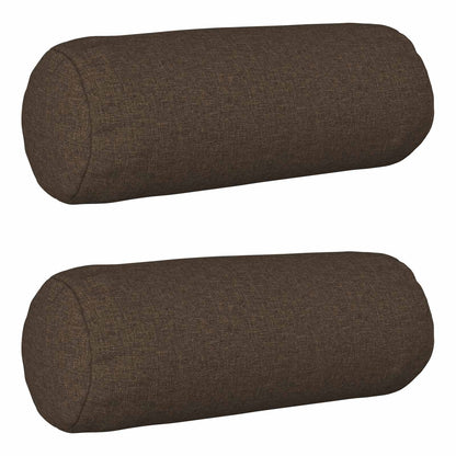 vidaXL Cushion with Pillow HEERLEN 2 pcs Taupe Fabric