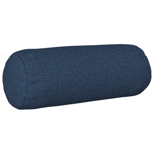 vidaXL Cushion with Pillow HEERLEN 6 pcs Blue Fabric