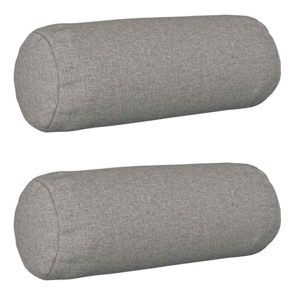vidaXL Cushion with Pillow HEERLEN 2 pcs Cloud Grey Fabric