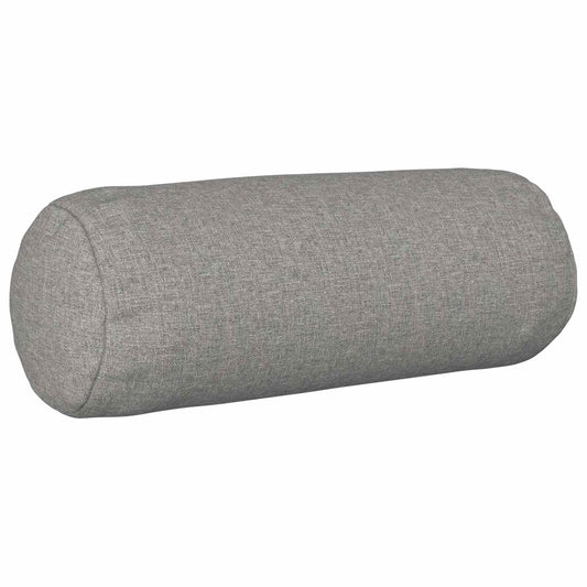 vidaXL Cushion with Pillow HEERLEN 2 pcs Cloud Grey Fabric