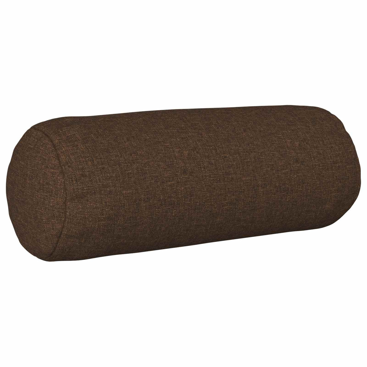 vidaXL Cushion with Pillow HEERLEN 2 pcs Brown Fabric