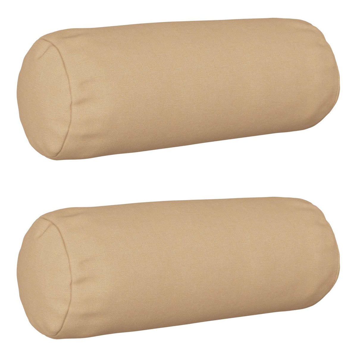 vidaXL Cushion with Pillow HEERLEN 2 pcs Cream Fabric