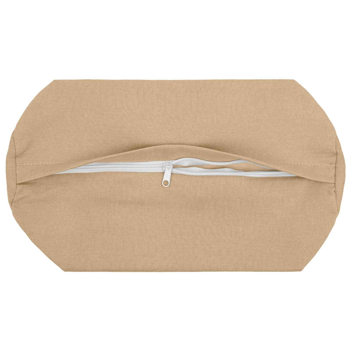 vidaXL Cushion with Pillow HEERLEN 2 pcs Cream Fabric
