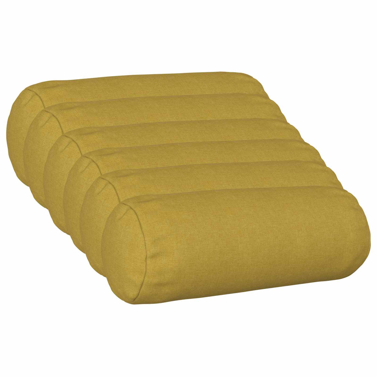vidaXL Cushion with Pillow HEERLEN 6 pcs Light Green Fabric
