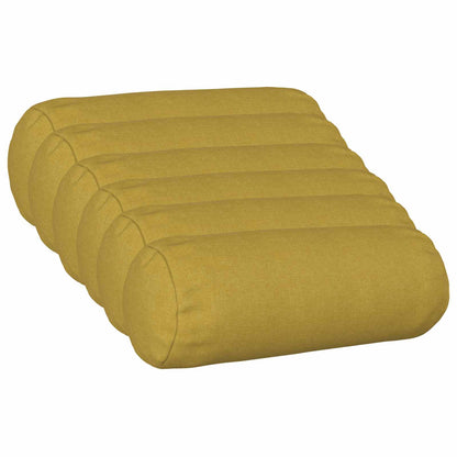 vidaXL Cushion with Pillow HEERLEN 6 pcs Light Green Fabric