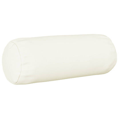 vidaXL Cushion with Pillow HEERLEN 6 pcs White Fabric