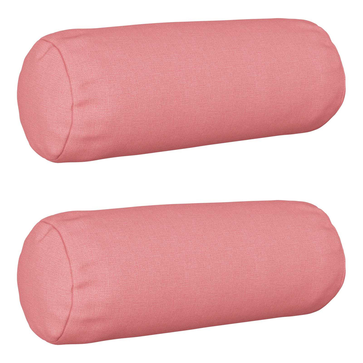 vidaXL Cushion with Pillow HEERLEN 2 pcs Pink Fabric
