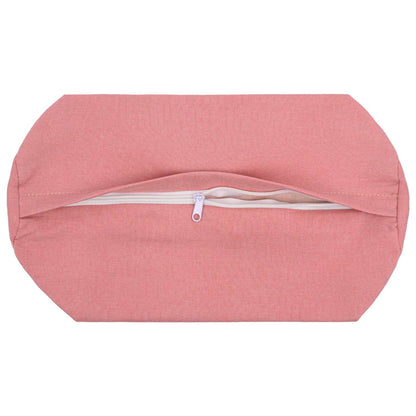 vidaXL Cushion with Pillow HEERLEN 6 pcs Pink Fabric