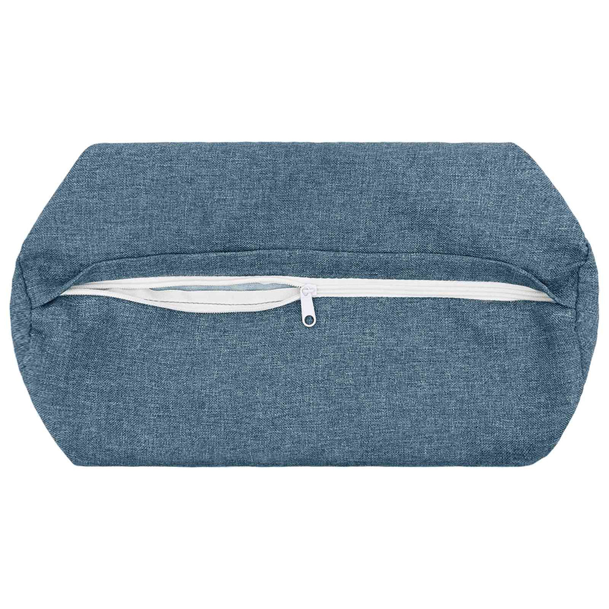 vidaXL Cushion with Pillow HEERLEN 2 pcs Jeans Blue Fabric